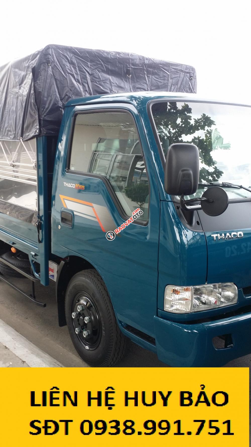 Ngã Tư Bà Điểm bán xe tải Kia tải trọng 2 tấn 4, xe tải 2490kg thùng lửng-1