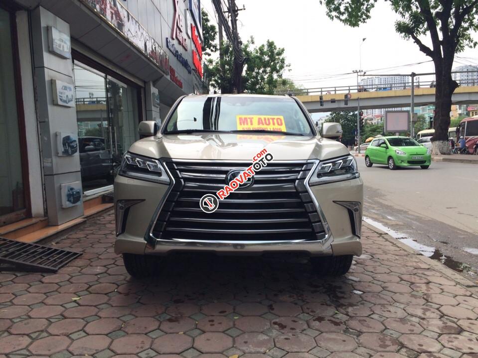 Cần bán Lexus LX570 đời 2016, màu ghi vàng, biển Hà Nội giá tốt. LH: 0948.256.912-2