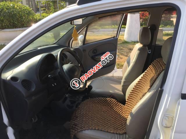 Cần bán lại xe Daewoo Matiz MT đời 2007, màu trắng, giá tốt-4