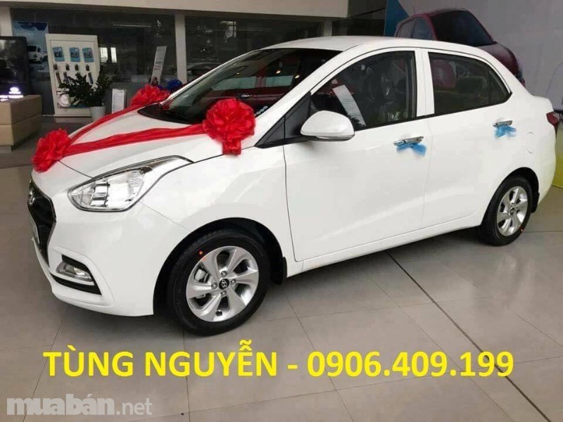 Bán xe Hyundai Grand i10 năm 2017, màu trắng, nhập khẩu, giá chỉ 350 triệu-0