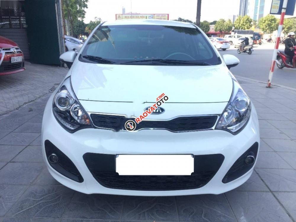 Cần bán lại xe Kia Rio đời 2014, màu trắng, nhập khẩu nguyên chiếc chính chủ-1