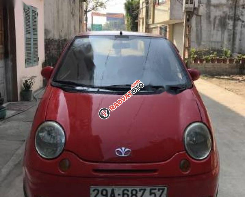 Cần bán lại xe Daewoo Matiz SE 0.8 MT đời 2003, màu đỏ-4