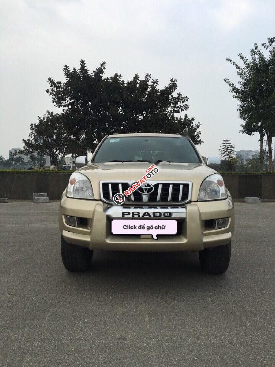 Bán Toyota Land Cruiser Prado GX đời 2007, màu vàng, xe nhập, 690tr-1