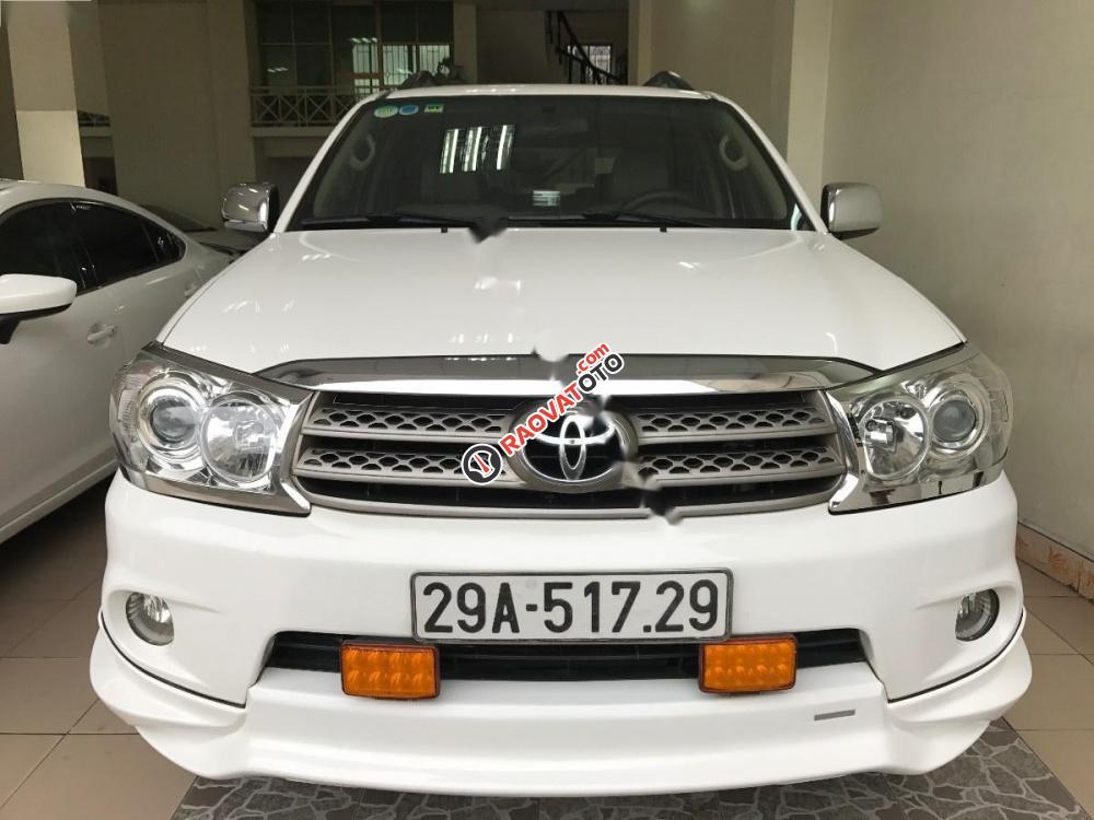 Cần bán Toyota Fortuner TRD Sportivo 4x4 AT năm 2012, màu trắng chính chủ, 675tr-0