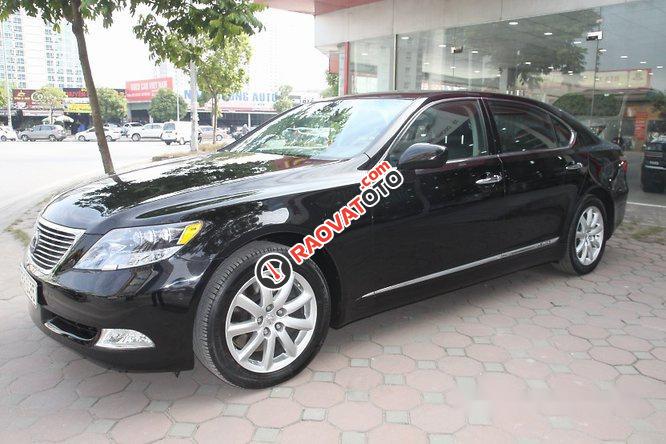 Bán ô tô Lexus LS LS600hL sản xuất 2008, màu đen, nhập khẩu-1