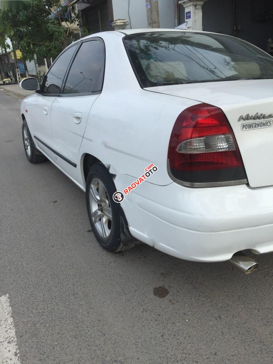 Bán ô tô Daewoo Nubira II 2.0 đời 2002, màu trắng còn mới, giá chỉ 105 triệu-2