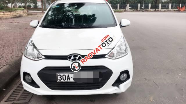 Xe Hyundai Grand i10 MT đời 2016, màu trắng, nhập khẩu nguyên chiếc, giá tốt-0