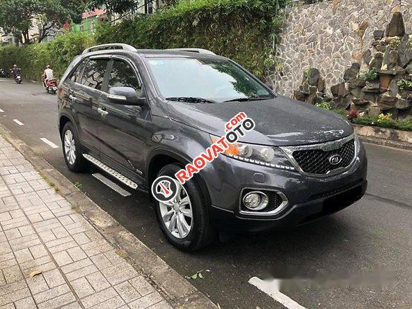 Bán Kia Sorento 2.4AT đời 2014, màu xám-9