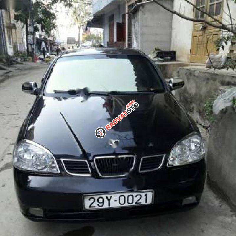 Bán Daewoo Lacetti EX 1.6 MT đời 2005, màu đen-1