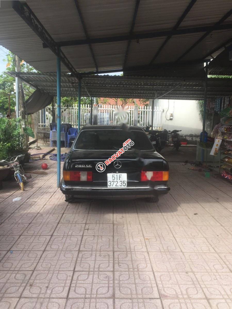 Cần bán xe Mercedes S280 SE đời 1990, màu đen, nhập khẩu nguyên chiếc-2