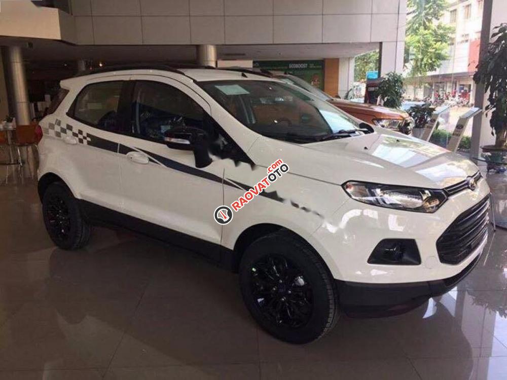 Bán ô tô Ford EcoSport Titanium Black 1.5L AT đời 2017, màu trắng-0