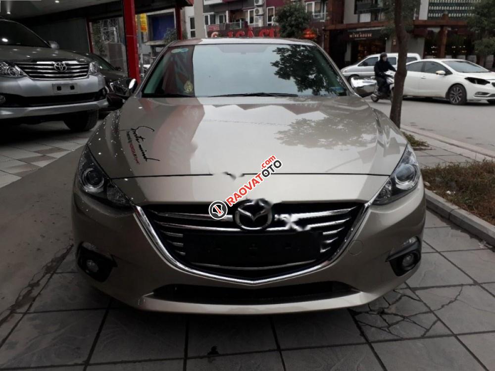 Bán xe Mazda 3 đời 2016, màu vàng chính chủ-0