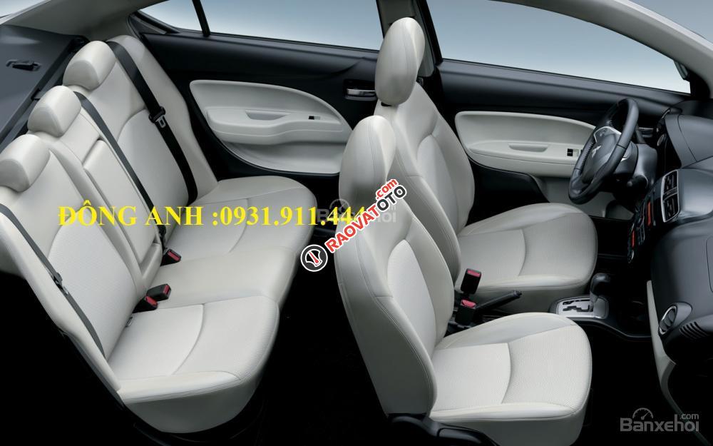 Cần bán xe Mitsubishi Attrage mới 2017, màu trắng, nhập khẩu, hỗ trợ vay 80%-100%, liên hệ: Đông Anh 0931911444-0