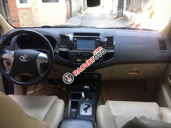 Bán Toyota Fortuner đời 2015, màu bạc-12