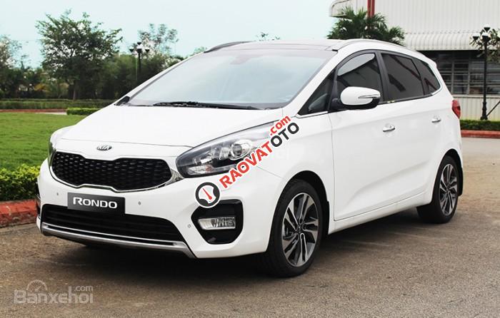 Kia Rondo 2017 phiên bản nâng cấp mới - Xe chạy kinh doanh, gia đình - Trả góp lãi suất ưu đãi-0