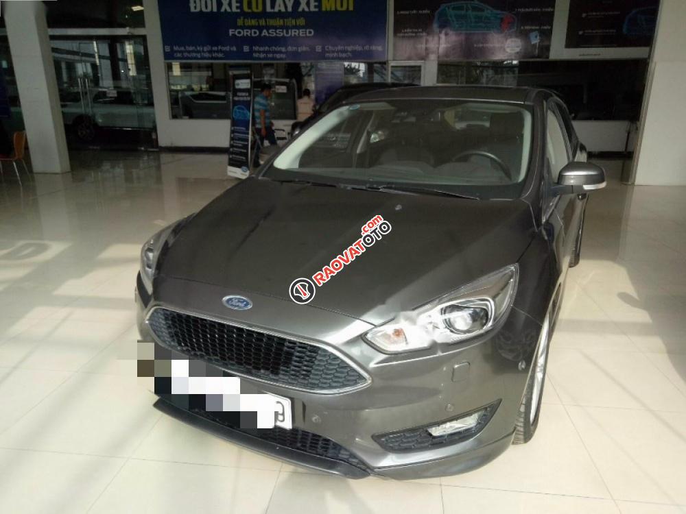 Bán xe Ford Focus Sport 1.5L năm 2015, màu xám ít sử dụng, 645 triệu-0