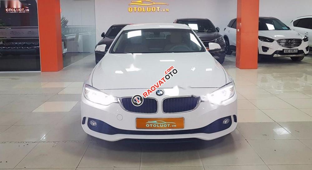 Bán ô tô BMW 4 Series 428i Gran Coupe 2015, màu trắng, nhập khẩu-0