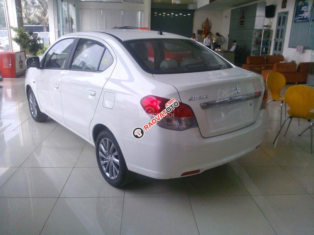 Cần bán xe Mitsubishi Attrage mới 2017, màu trắng, nhập khẩu, hỗ trợ vay 80%-100%, liên hệ: Đông Anh 0931911444-1