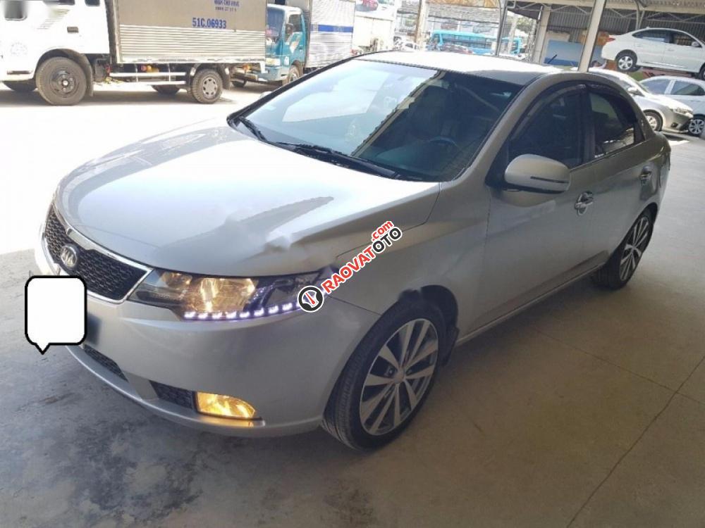 Cần bán gấp Kia Forte SX 1.6 MT đời 2012, màu bạc, 396tr-0