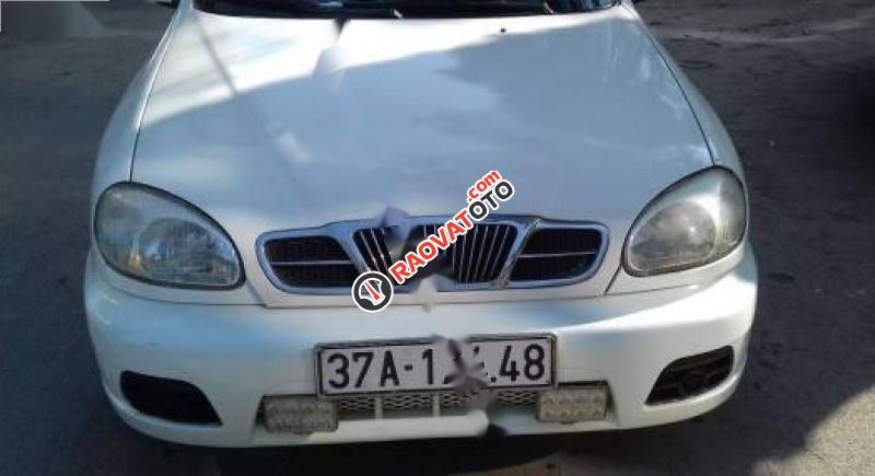 Bán Daewoo Lanos sản xuất 2001, màu trắng, 73 triệu-1