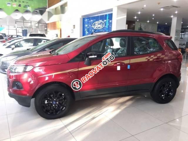 Bán Ford EcoSport 1.5L AT Titanium Black Edition sản xuất 2017, màu đỏ -2