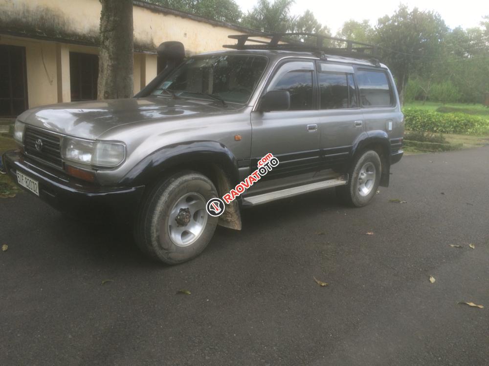 Bán xe Toyota Land Cruiser 1990, màu bạc, xe nhập-0