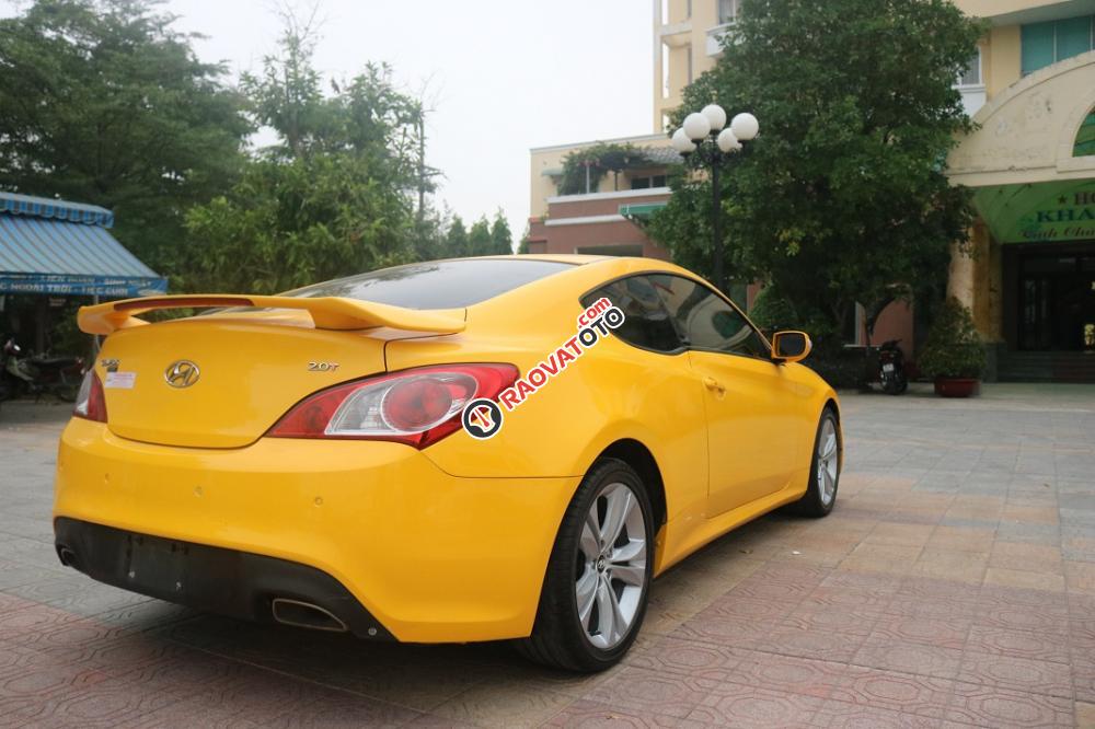 Bán ô tô Hyundai Genesis Coupe Turbo 2.0 MT sản xuất 2010, màu vàng, nhập khẩu, 600 triệu-5