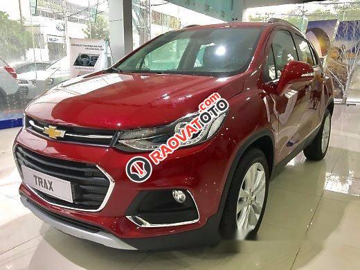 Bán Chevrolet Trax 2017, màu đỏ, nhập khẩu-2