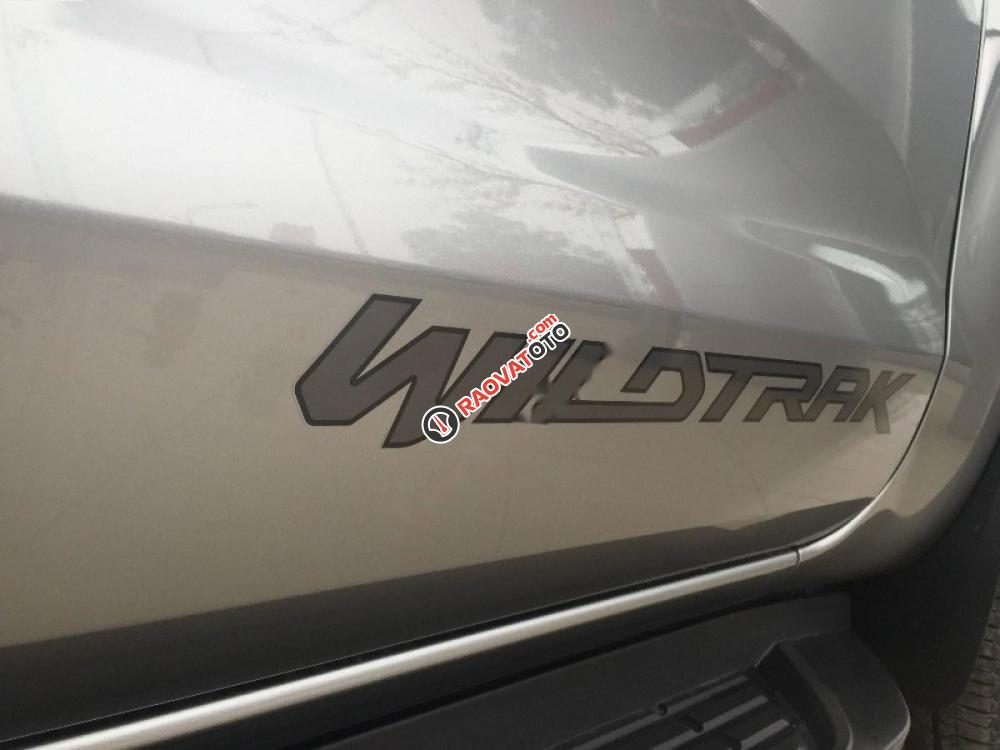 Bán xe Ford Ranger Wildtrak 3.2L 4x4 AT 2017, màu xám, nhập khẩu-2