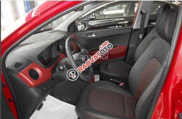 Bán gấp Hyundai Grand i10 1.0MT đỏ, siêu tiết kiệm xăng, hỗ trợ vay tối đa 90%. Liên hệ: 0905976950-4