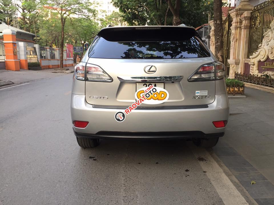 Cần bán lại xe Lexus RX năm 2009 màu bạc, 1 tỷ 550 triệu nhập khẩu nguyên chiếc-4