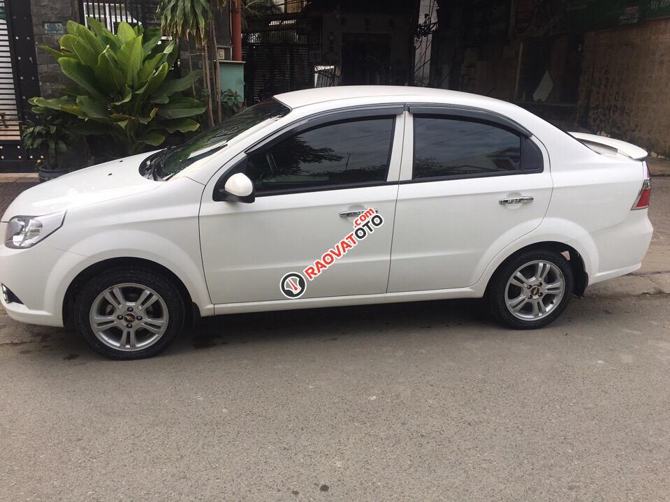 Bán Chevrolet Aveo Ltz đời 2016, màu trắng, xe gia đình sử dụng chạy lướt mới 7000km-6