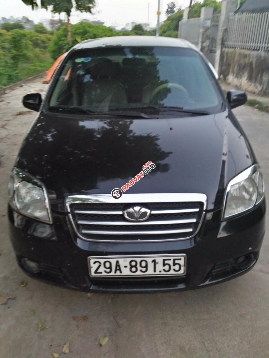 Cần bán Daewoo Gentra SX 1.5 MT năm 2009, màu đen, giá tốt-0