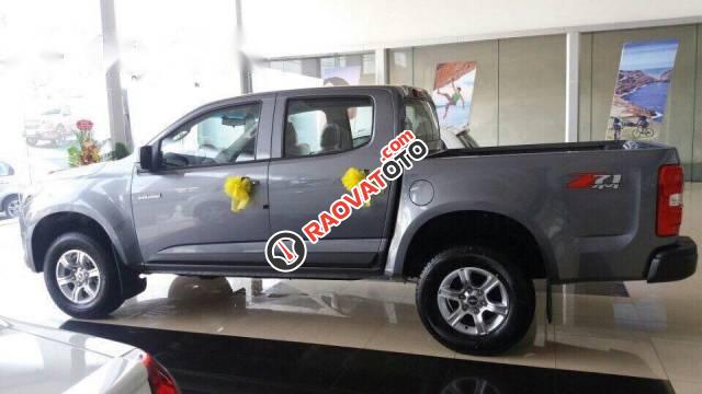 Bán Chevrolet Colorado sản xuất 2017, màu xanh lam -1