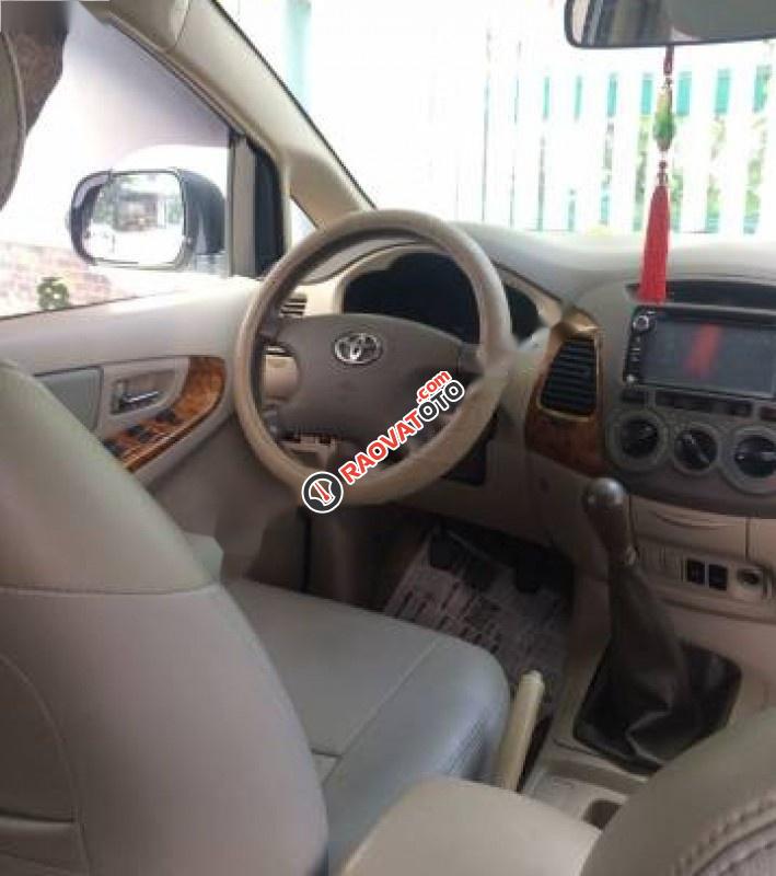 Cần bán lại xe Toyota Innova G sản xuất 2008, màu bạc xe gia đình, 375tr-2