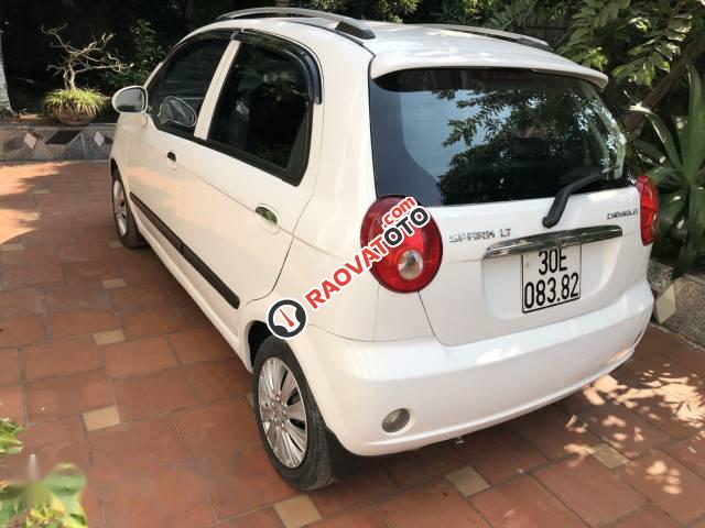 Bán Chevrolet Spark MT đời 2009, màu trắng-2