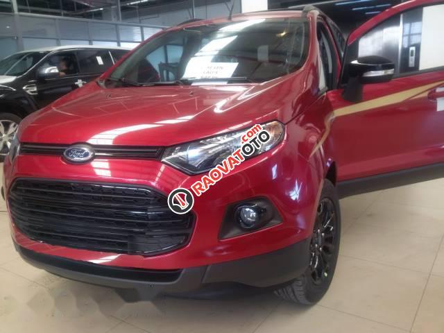 Bán Ford EcoSport 1.5L Tiatnium  AT năm 2017, màu đỏ-3