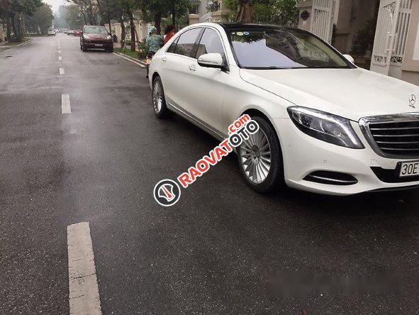 Bán Mercedes S500 đời 2016, màu trắng, nhập khẩu -5