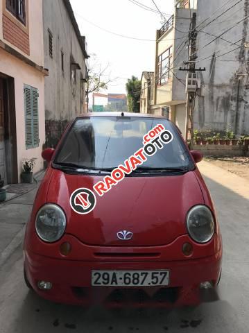 Cần bán xe Daewoo Matiz SE đời 2003, màu đỏ, giá chỉ 65 triệu-0