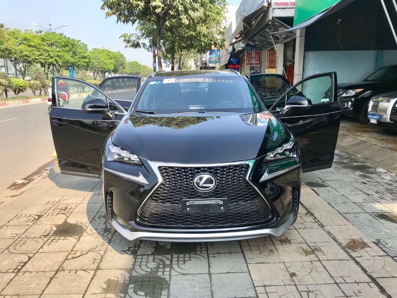 Bán xe Lexus NX 200T F Sport năm 2015, màu đen, xe nhập-1