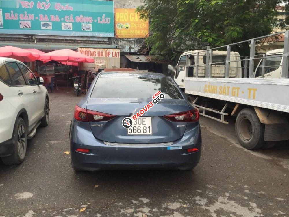 Bán xe Mazda 3 1.5AT đời 2016, màu xanh lam số tự động, giá cạnh tranh-3