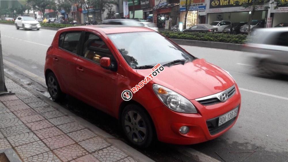 Bán Hyundai i20 sản xuất 2012, màu đỏ, xe nhập, 355tr-0