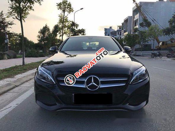 Bán Mercedes C200 sản xuất 2015, màu đen-0