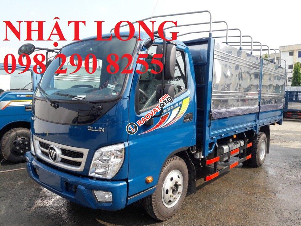 Bán xe tải Thaco Ollin 360 động cơ Isuzu thùng dài 4.3m, tải trọng 2.4 tấn vô thành phố-0