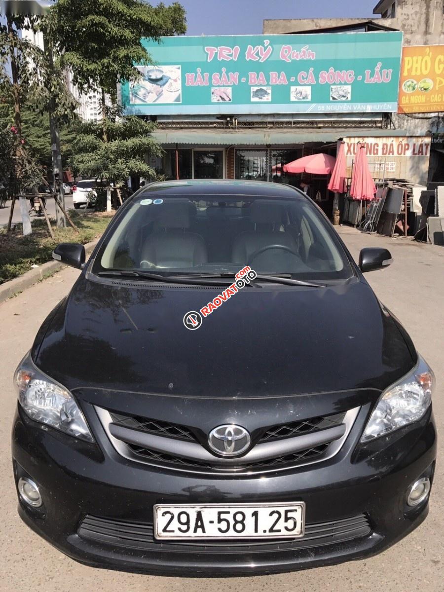 Bán xe Toyota Corolla altis 2.0V đời 2012, màu đen chính chủ, 595tr-0