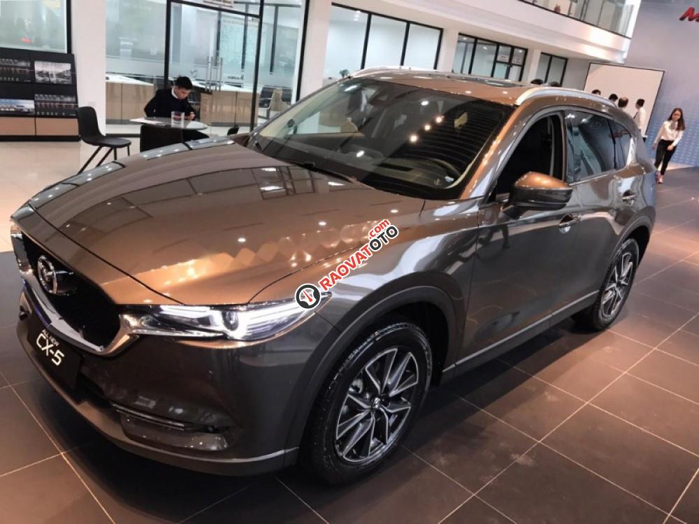 Bán Mazda CX 5 2.0 AT đời 2017, màu nâu, giá tốt-8