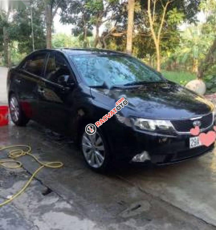 Cần bán xe Kia Cerato sản xuất 2009, màu đen, nhập khẩu nguyên chiếc, giá cạnh tranh-4