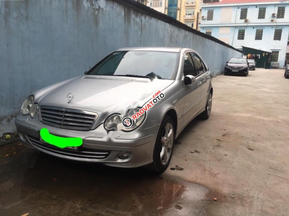 Bán Mercedes C180 Sport năm 2006, màu bạc chính chủ, giá tốt-1