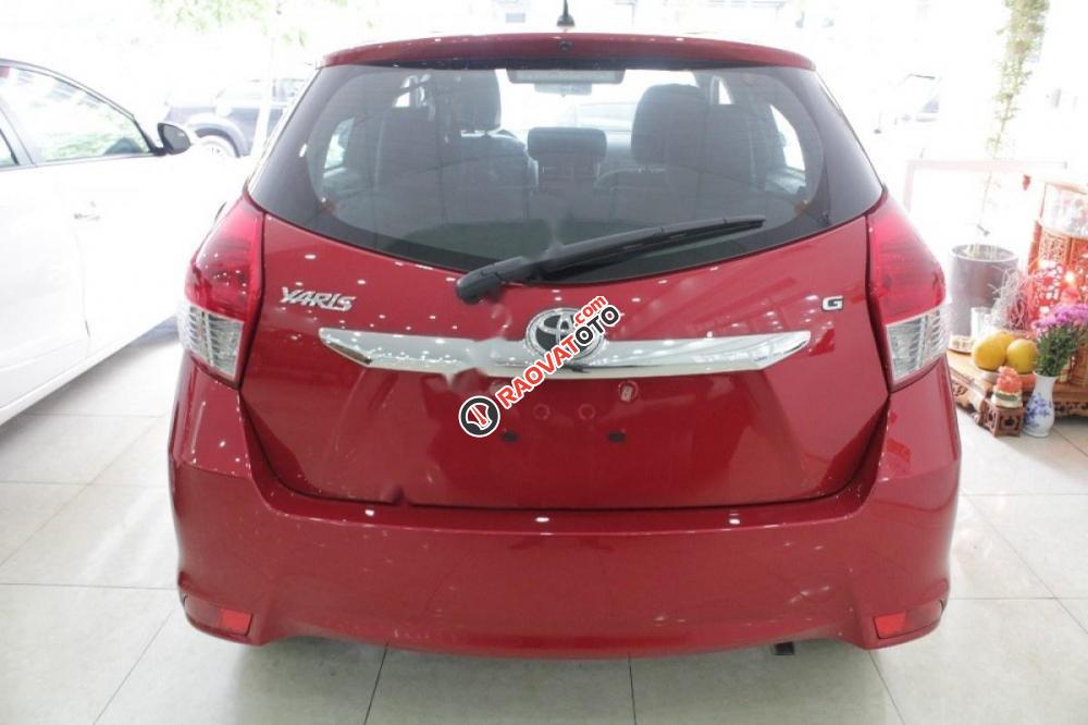 Cần bán Toyota Yaris 1.5G đời 2017, màu đỏ, nhập khẩu nguyên chiếc, giá 642tr-2