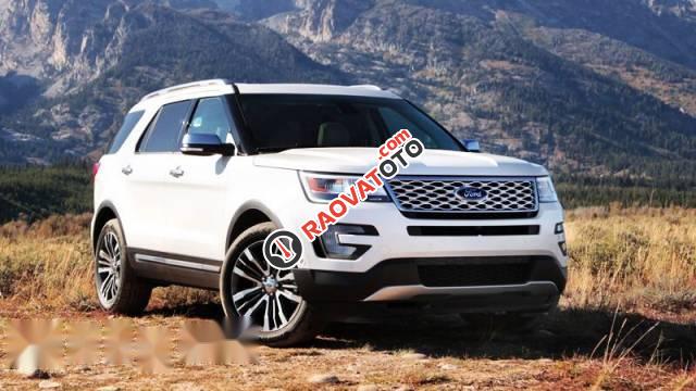 Bán Ford Explorer Exploer sản xuất 2017, màu trắng, xe nhập-4